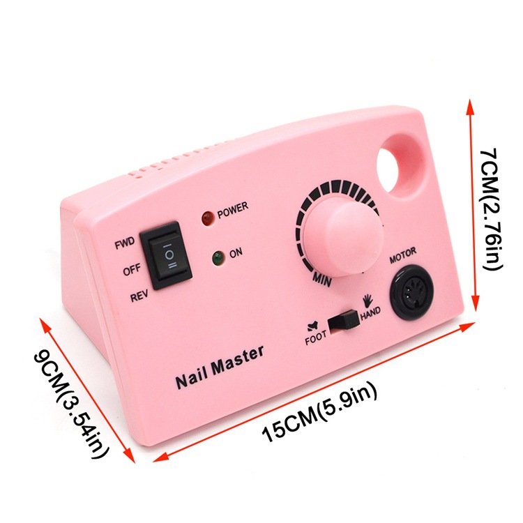 美甲电动打磨机 卸甲打磨抛光多功能美甲机指甲锉一体机JDM-204详情3