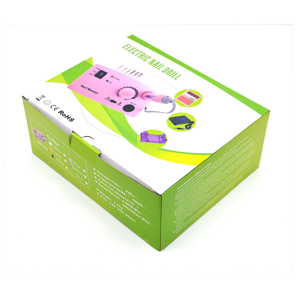 美甲电动打磨机 卸甲打磨抛光多功能美甲机指甲锉一体机JDM-204详情2