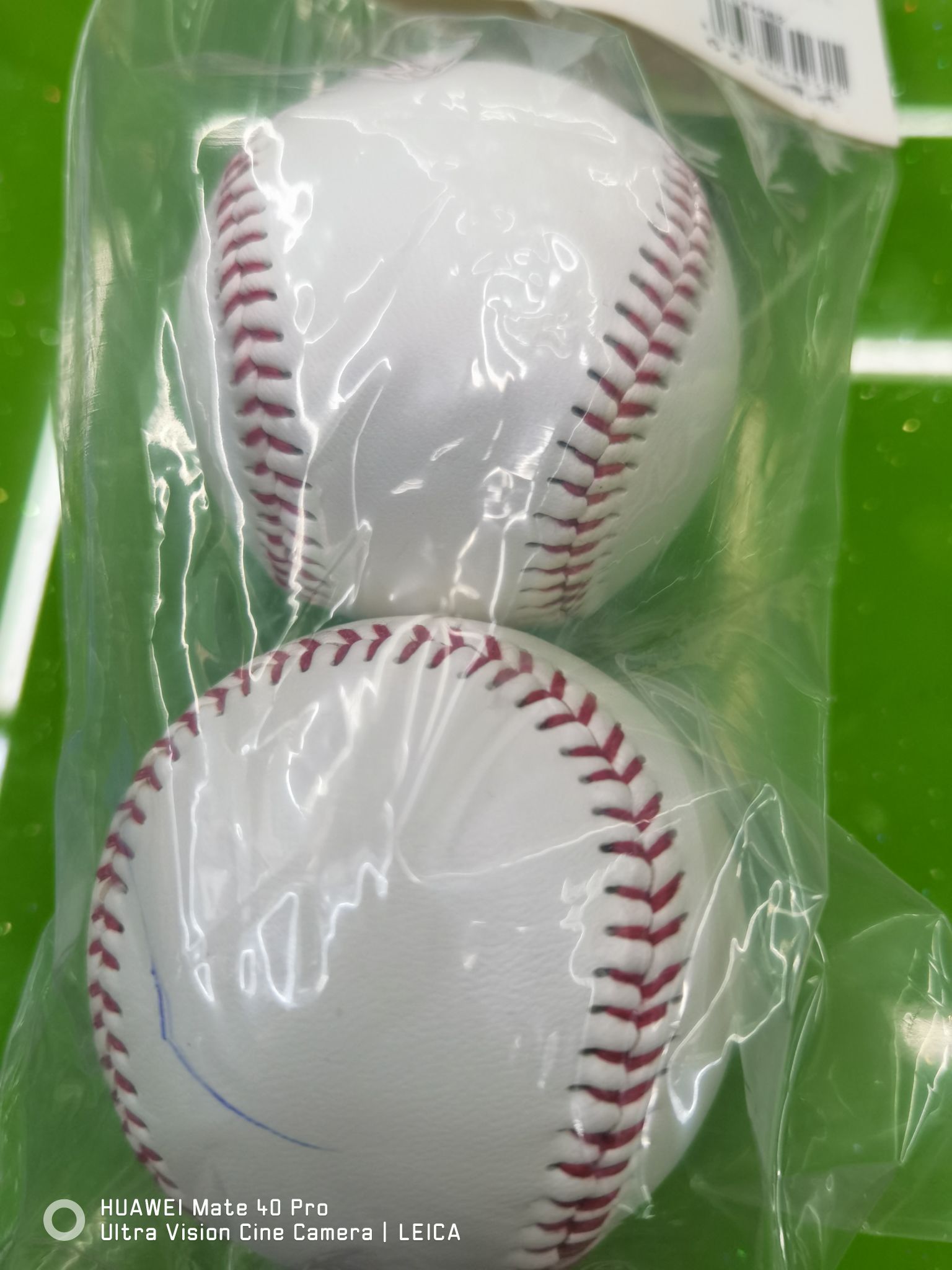 2支装棒球细节图