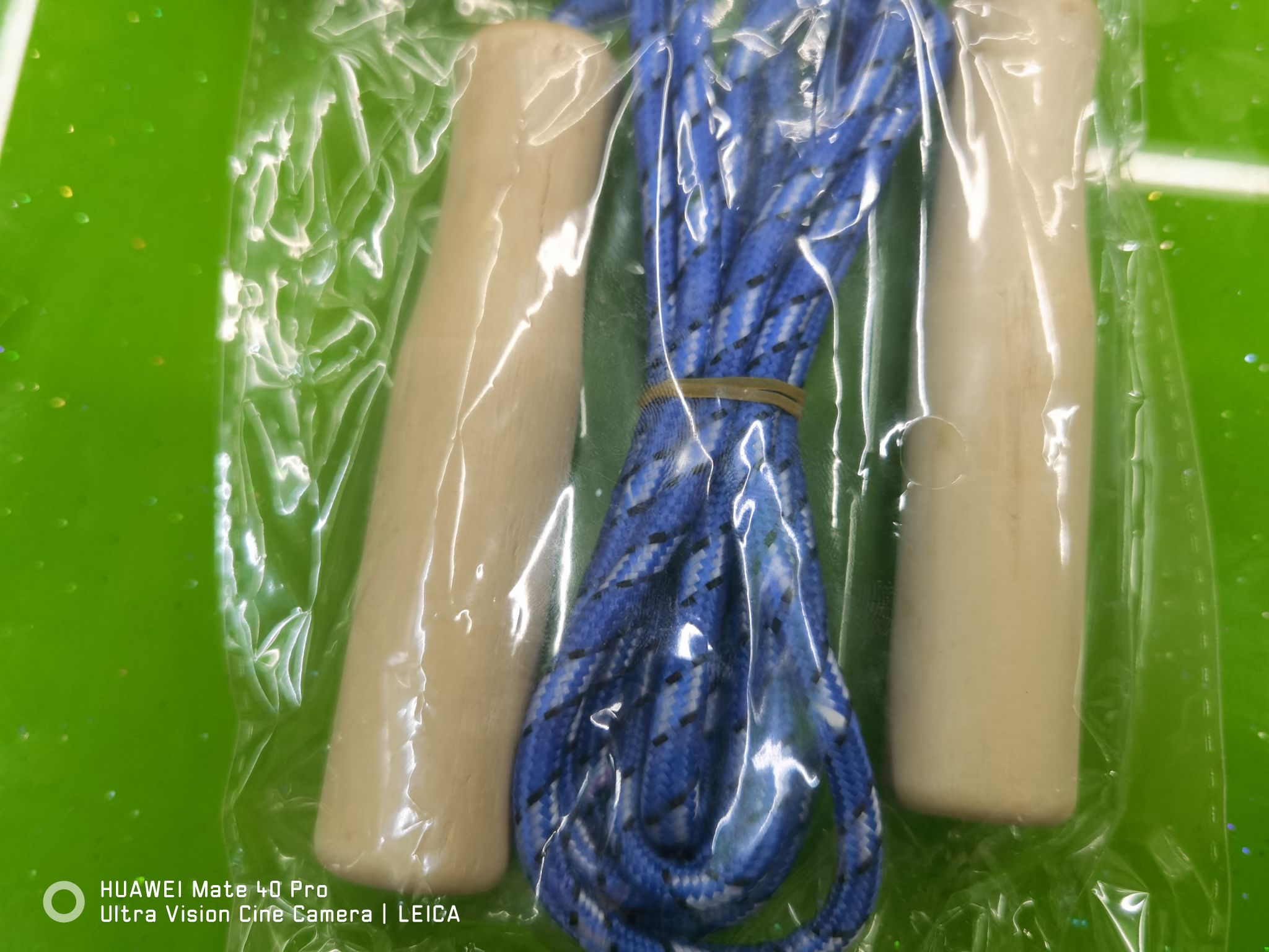 木制跳绳细节图