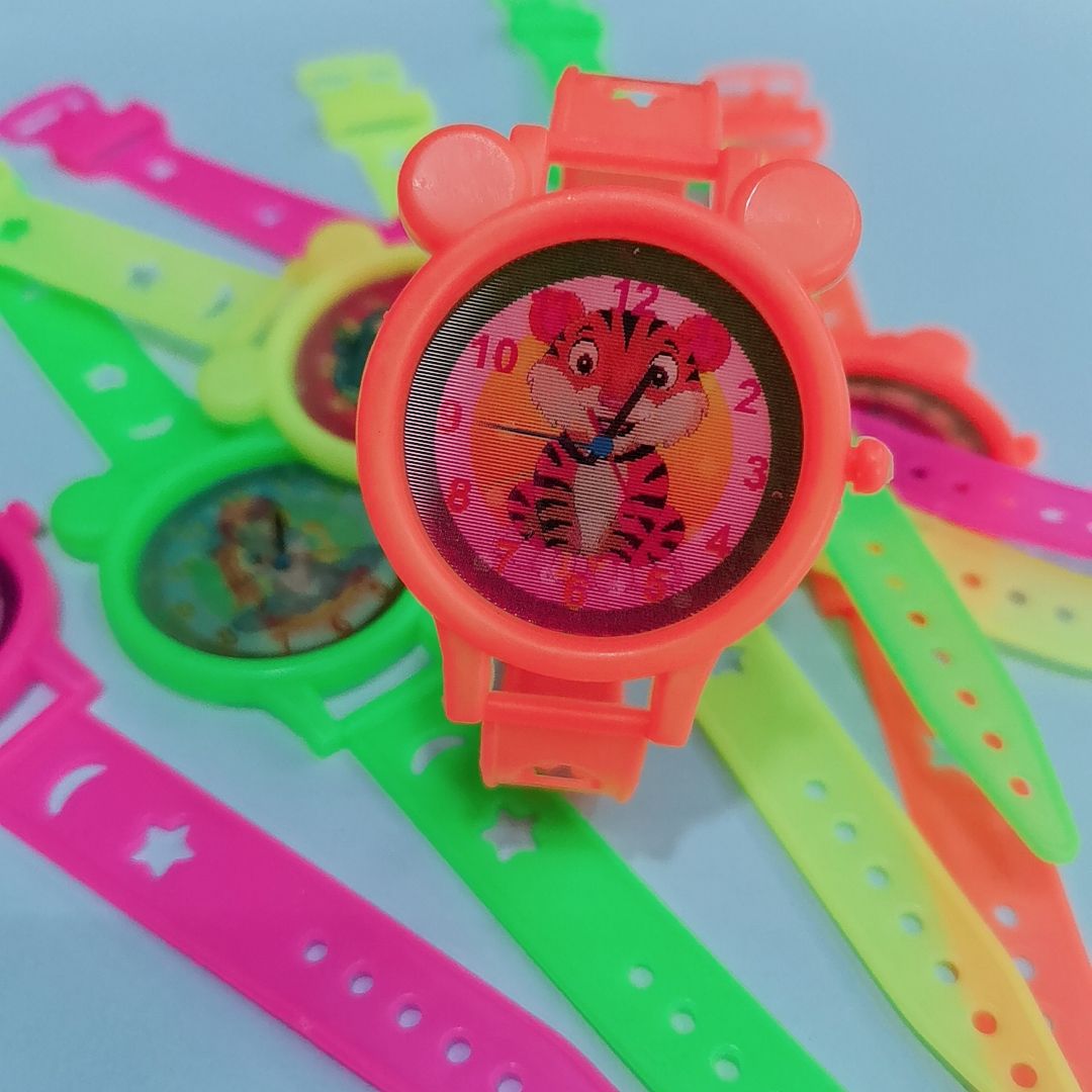 新款热销儿童玩具塑料手表七彩变幻玩具配件赠品挂板货源充足厂家直销批发热销货源详情图9