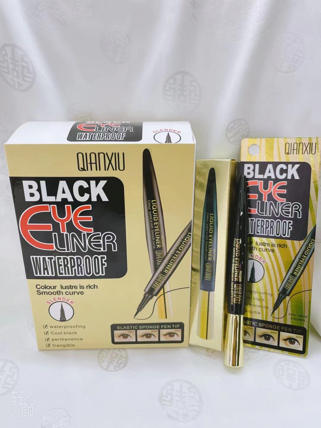 QIANXIU Eyeliner Pen 3 (Exclusive for Foreign Trade) detail image 1