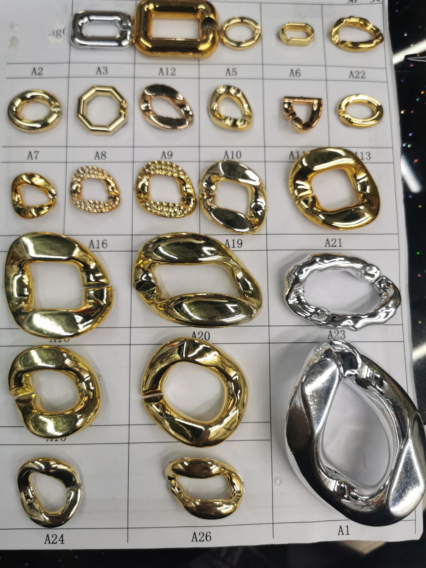 Decorative buckle Application Scenario