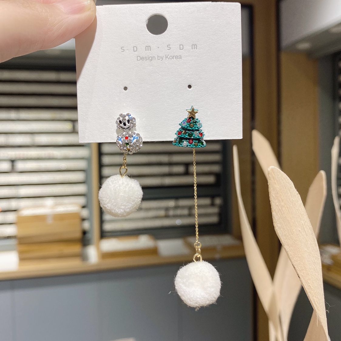 圣诞树精致小耳饰时代美首饰时代美首饰时代美首饰详情图3