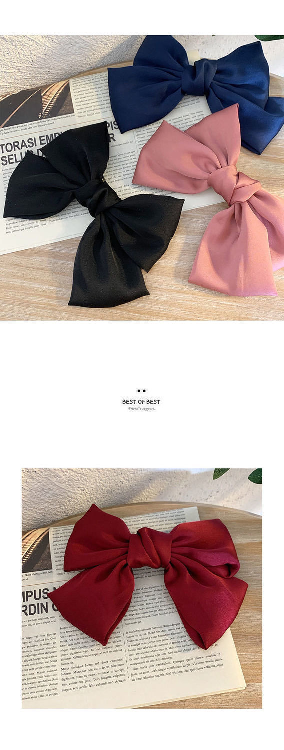 New bow hair clips for Korean children, girls, babies, princesses, cute side hair clips, hair accessories, and headwear for girls pic 1
