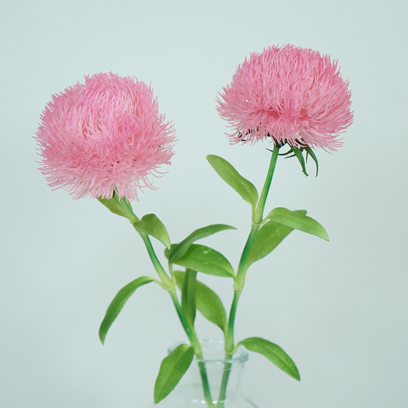 Green carnations, ultra-realistic tactile simulation flowers, home decoration, flower arrangements, flower ornaments, photography props, artificial flowers wholesale pic 4