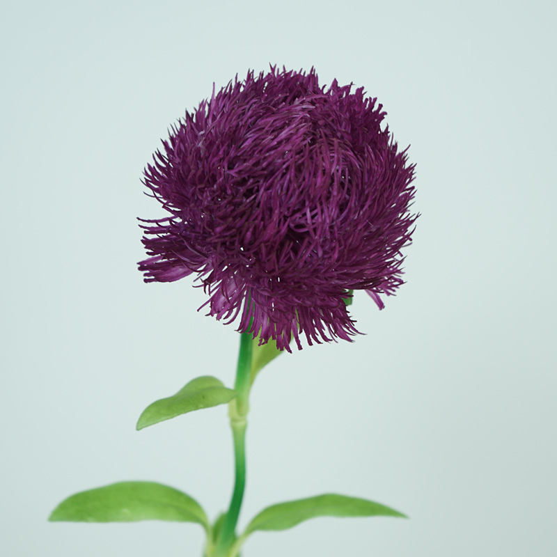 Green carnations, ultra-realistic tactile simulation flowers, home decoration, flower arrangements, flower ornaments, photography props, artificial flowers wholesale pic 6