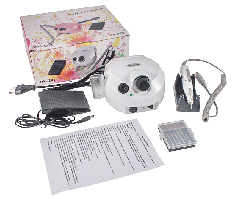 厂家直销DM-202美甲打磨机皮打磨抛光笔试磨甲器迷你电动美甲工具详情9
