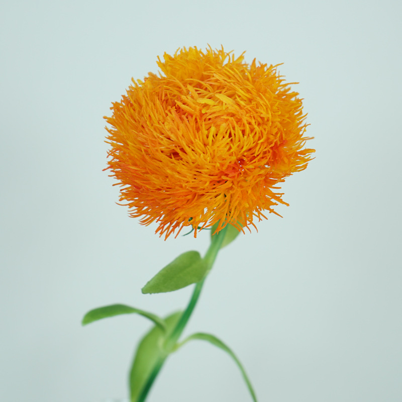 Green carnations, ultra-realistic tactile simulation flowers, home decoration, flower arrangements, flower ornaments, photography props, artificial flowers wholesale pic 7