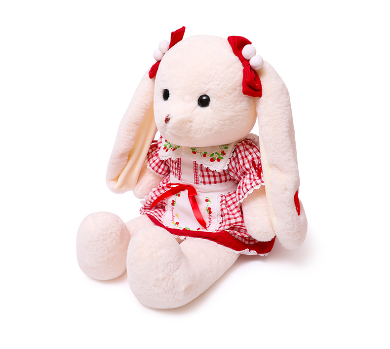 洛丽塔兔子毛绒玩具女孩床上睡觉抱枕布娃娃公仔安抚陪睡玩偶 详情4