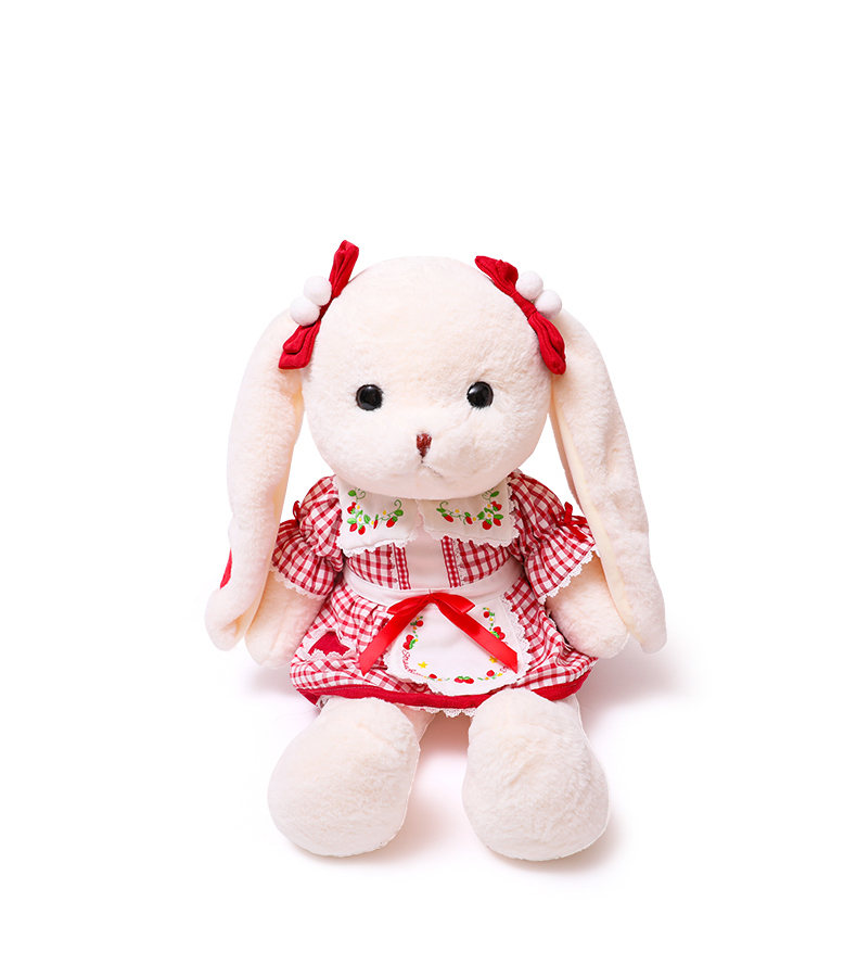 洛丽塔兔子毛绒玩具女孩床上睡觉抱枕布娃娃公仔安抚陪睡玩偶 详情3