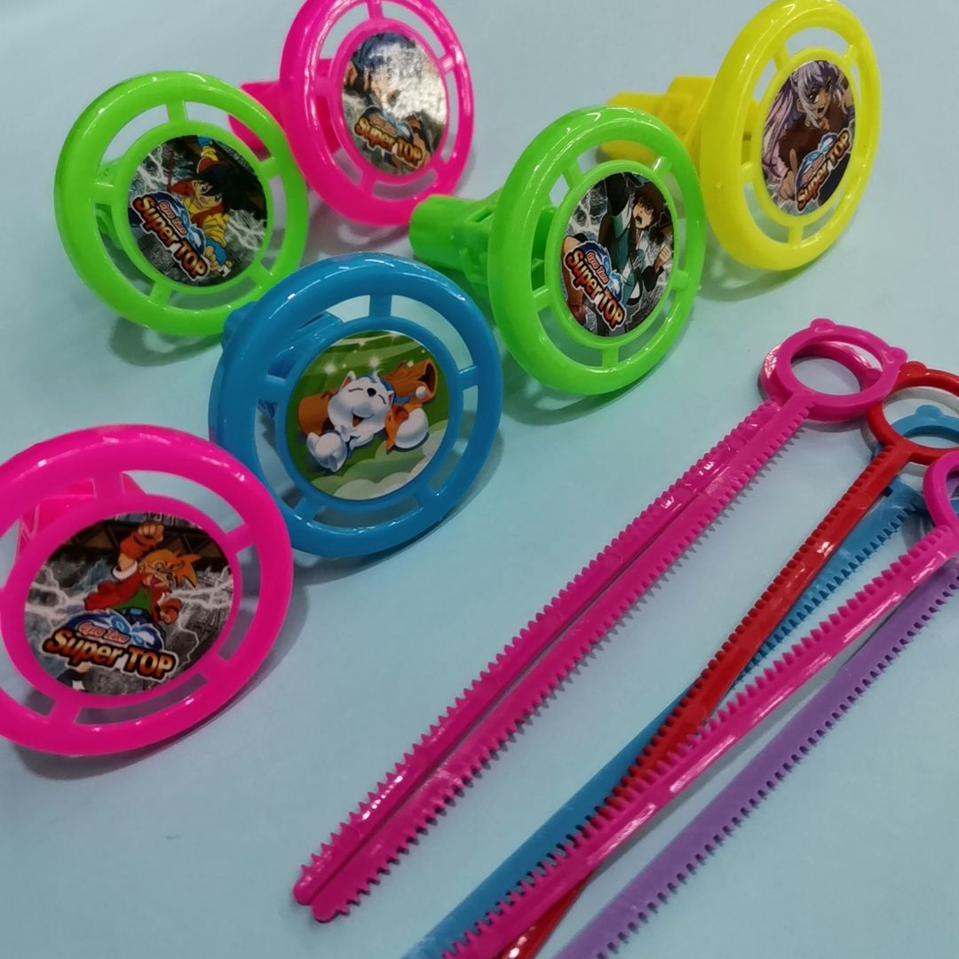 新款拉尺陀螺卡通塑料玩具幼儿比拼玩具活动必备赠品刮板配件厂家直销批发热销货源充足详情图11