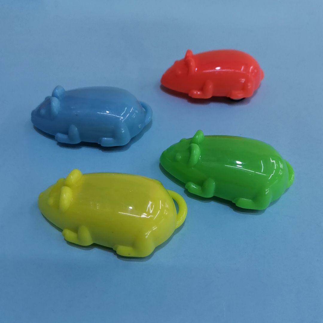 新款回力老鼠车幼儿活动必备比拼玩具塑料动物造型蛋壳扭蛋货源赠品配件厂家直销批发热销货源充足详情图4