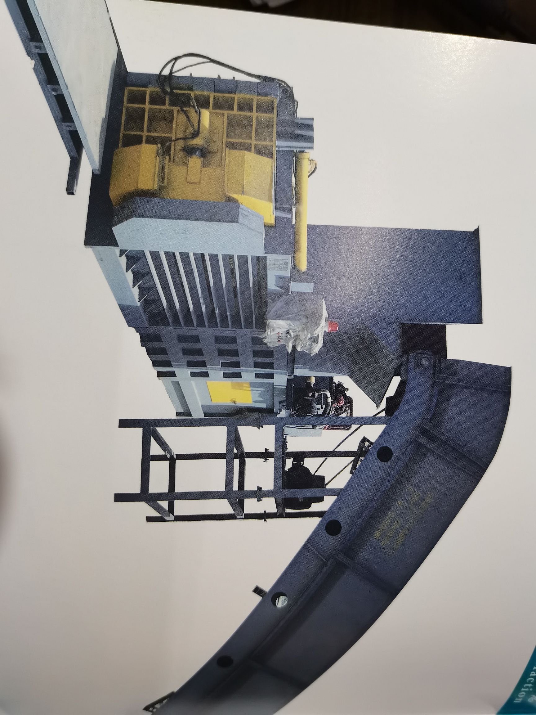 Automatic mineral water, waste paper, baling machine Specification image