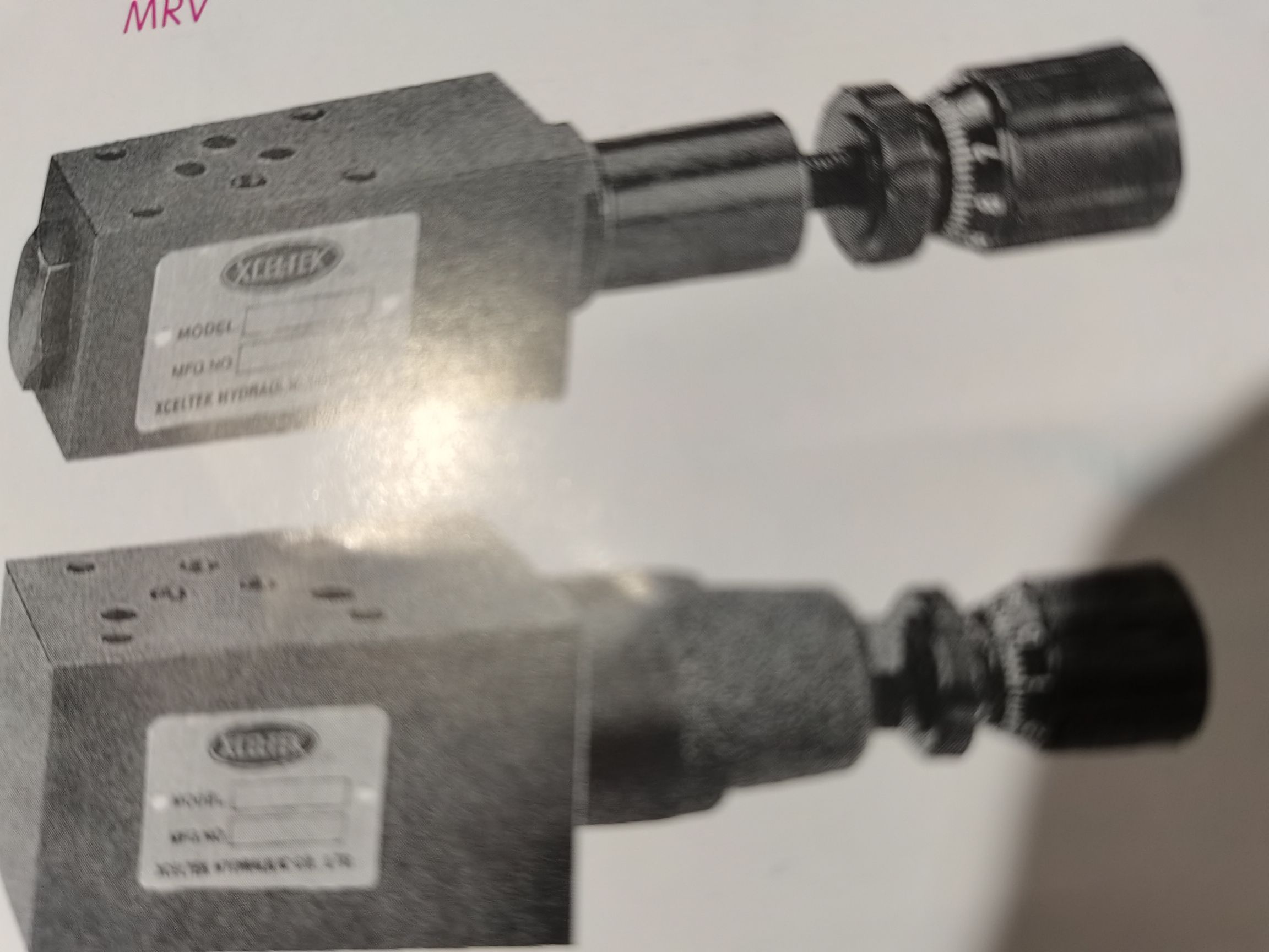 Pressure regulating valve, pressure reducing valve Specification image