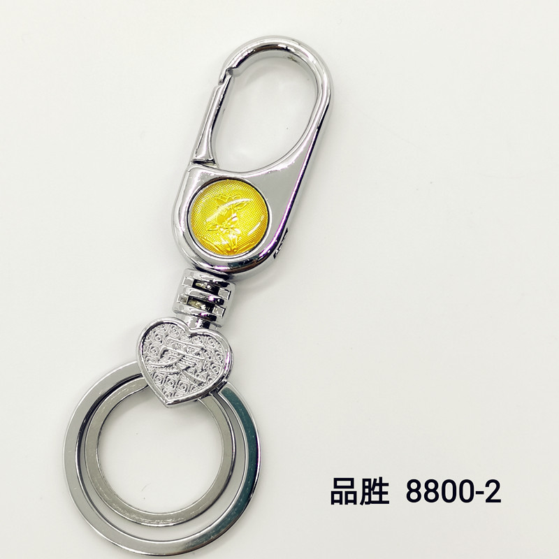 厂家直销品胜钥匙扣8800-1耳挖品质钥匙扣，礼品热销G15051-15052店钥匙扣双圈耳挖钥匙圈质量好详情3