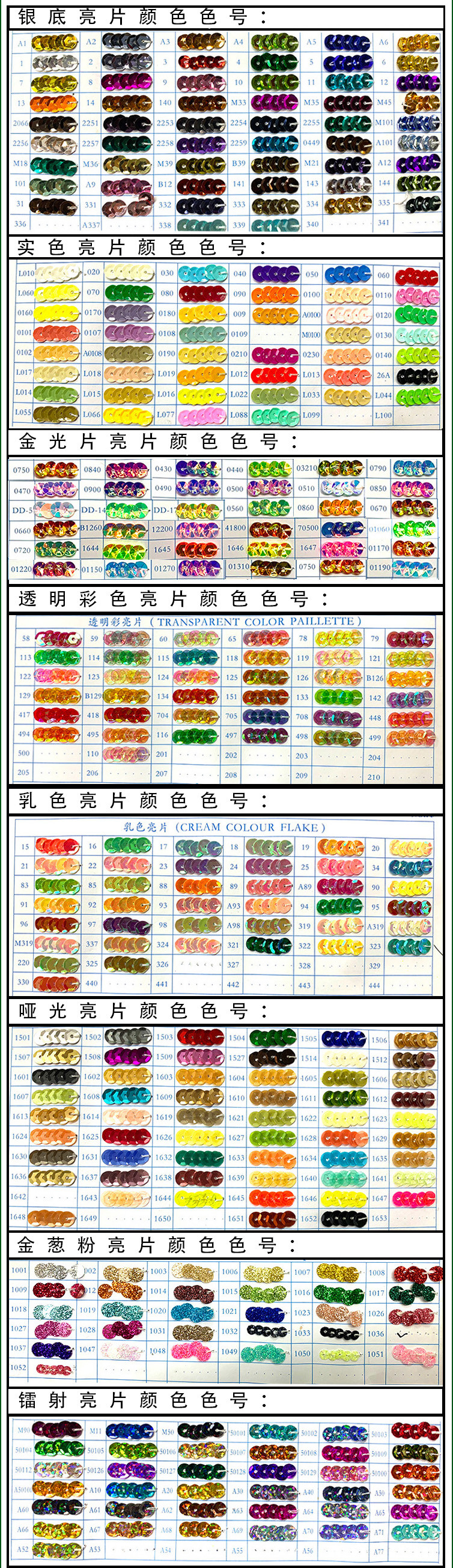 万川珠片厂 厂家直销 PVC乳色亮片 复活节派对装饰品 手抛纸屑详情8