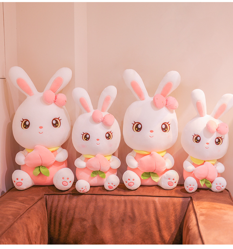 可爱兔子毛绒玩具公仔小白兔玩偶女童布偶娃娃玩具女孩女生日礼物详情8