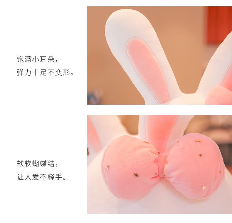 可爱兔子毛绒玩具公仔小白兔玩偶女童布偶娃娃玩具女孩女生日礼物详情6