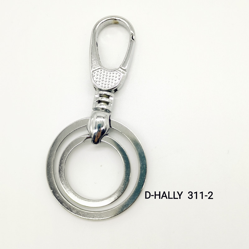 D-HALLY 迪哈利311-2，小号钥匙扣，男女腰挂钥匙链双环钥匙圈礼品G15051-15052店详情1