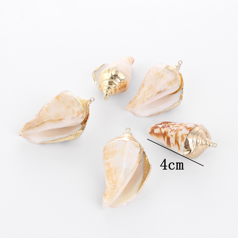 DIY shell jewelry accessories, bracelets, small conch necklaces, earrings, pendants, creative natural handcrafted jewelry accessories pic 9