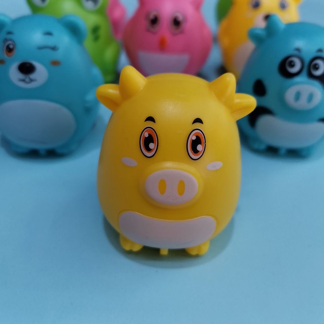 热销款动物回力车可爱动物造型猫头鹰奶牛小熊青蛙8款混装混色内销热卖赠品配件厂家直销批发热销货源充足详情图12