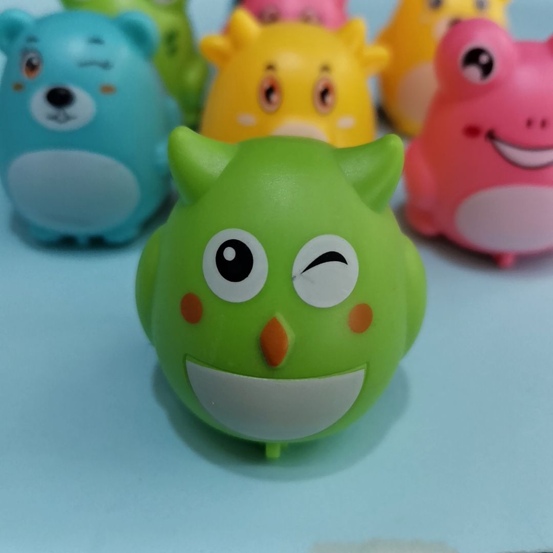 热销款动物回力车可爱动物造型猫头鹰奶牛小熊青蛙8款混装混色内销热卖赠品配件厂家直销批发热销货源充足详情图6