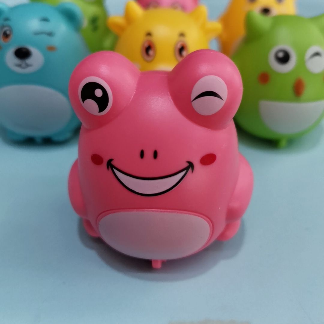 热销款动物回力车可爱动物造型猫头鹰奶牛小熊青蛙8款混装混色内销热卖赠品配件厂家直销批发热销货源充足详情图5