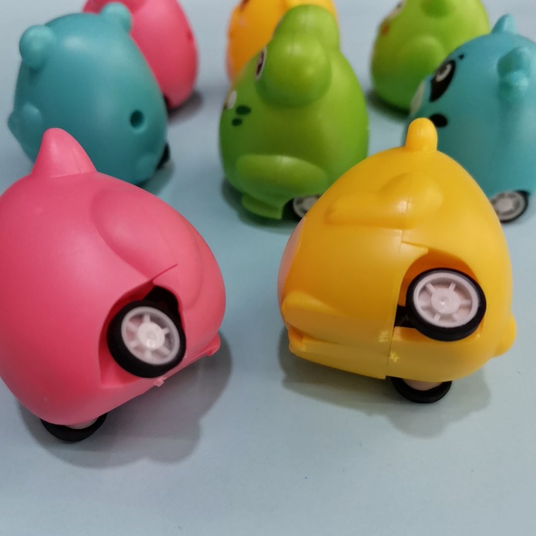 热销款动物回力车可爱动物造型猫头鹰奶牛小熊青蛙8款混装混色内销热卖赠品配件厂家直销批发热销货源充足详情图8