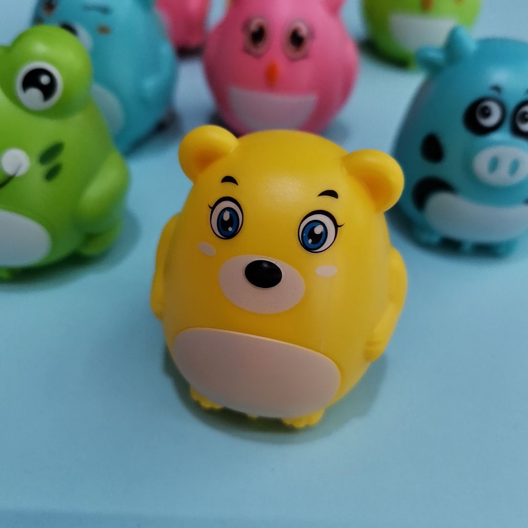 热销款动物回力车可爱动物造型猫头鹰奶牛小熊青蛙8款混装混色内销热卖赠品配件厂家直销批发热销货源充足详情图9