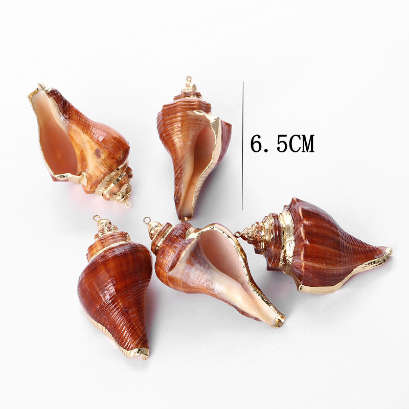 DIY shell jewelry accessories, bracelets, small conch necklaces, earrings, pendants, creative natural handcrafted jewelry accessories pic 5