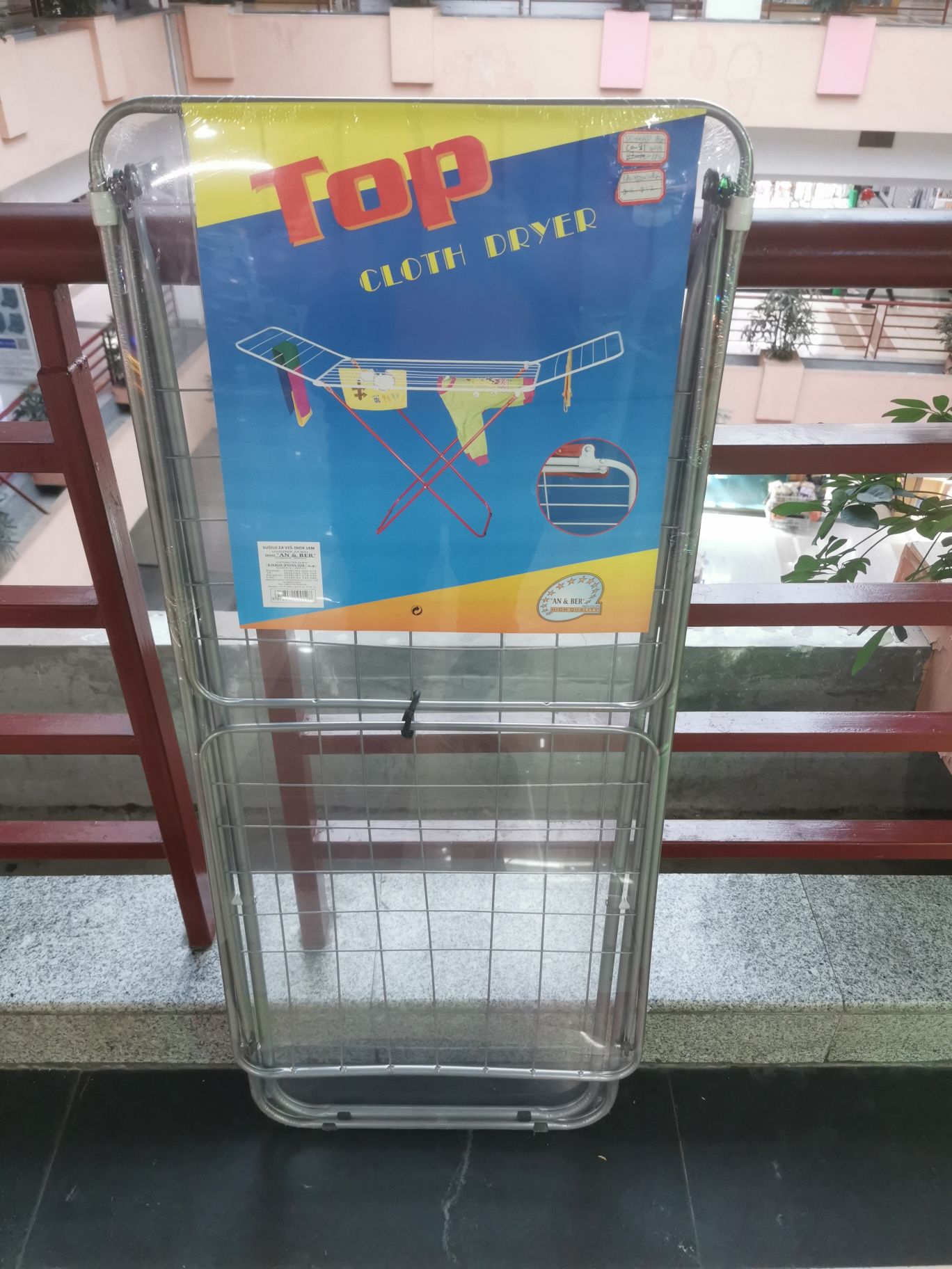 Clothes drying rack Specification image