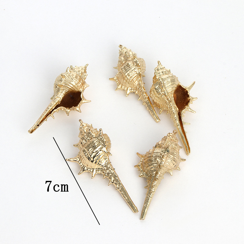 DIY shell jewelry accessories, bracelets, small conch necklaces, earrings, pendants, creative natural handcrafted jewelry accessories pic 3