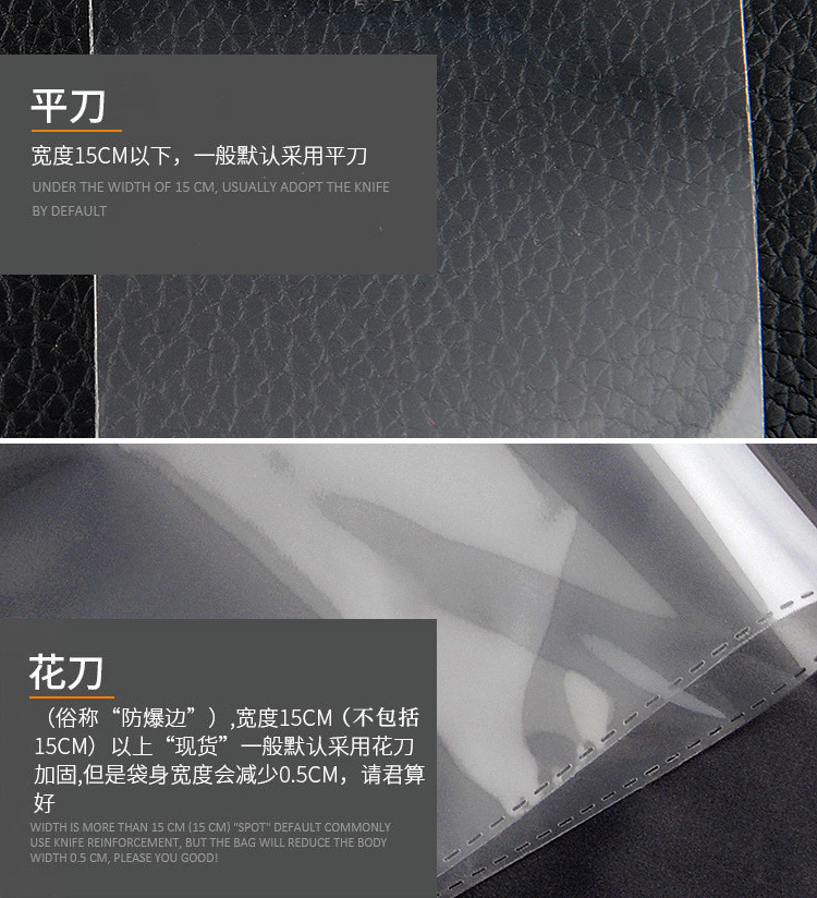 厂家直销OPP袋子透明自封口彩色印刷饰品包装袋卡片现货款塑料袋详情3