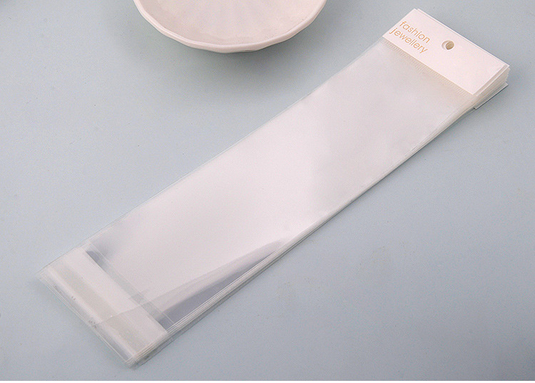 厂家直销OPP袋子透明自封口彩色印刷饰品包装袋卡片现货款塑料袋详情6
