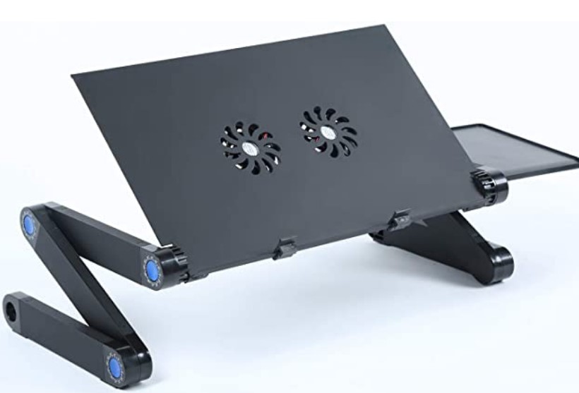 笔记本电脑折叠桌懒人折叠桌平板台式床上电脑桌铝合金折叠桌详情图3