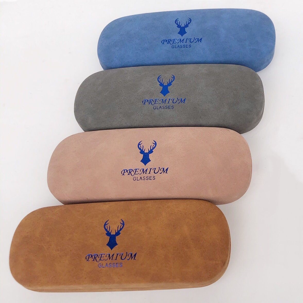 Semi-pu eyeglass case Specification image