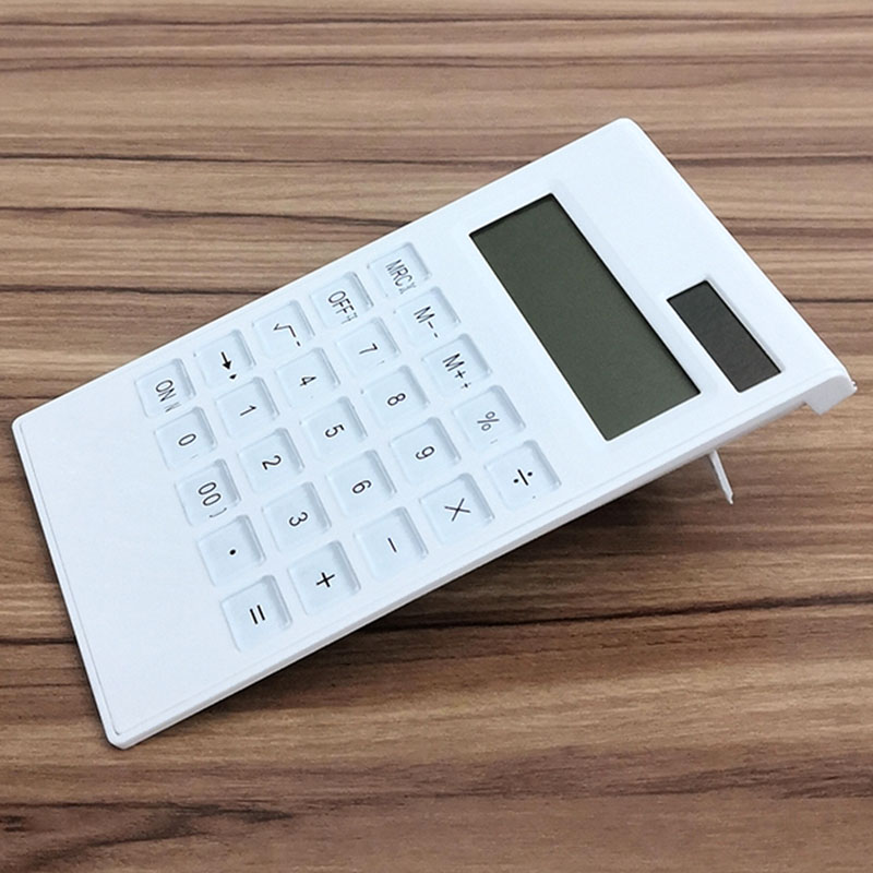 2235 Solar-powered office calculator logo advertisement customized calculator pic 4