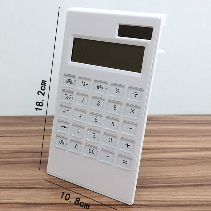 2235 Solar-powered office calculator logo advertisement customized calculator pic 2