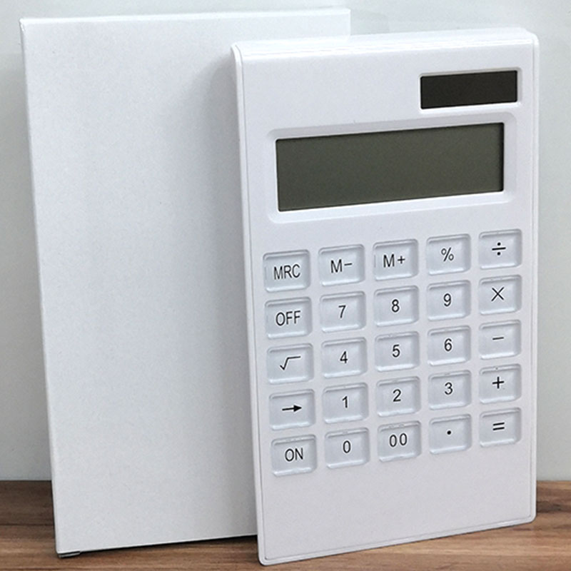 2235 Solar-powered office calculator logo advertisement customized calculator pic 1