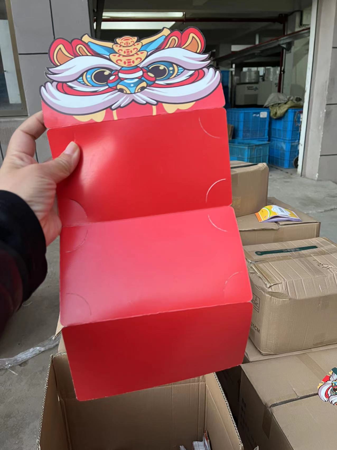 2022年中国风虎年红包个性折叠结婚生日春节国潮红包详情3