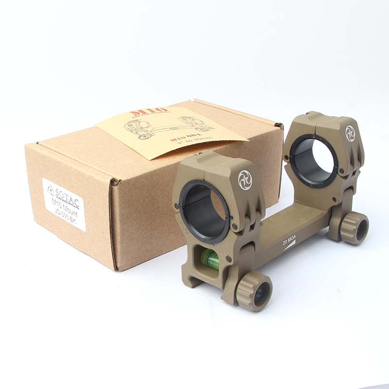 M10款25/30mm管径通用增高瞄准/夹具全金属水平仪一体支架详情6