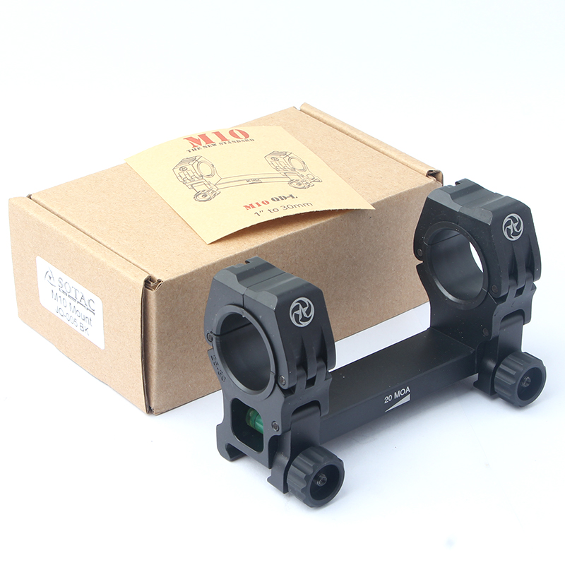 M10款25/30mm管径通用增高瞄准/夹具全金属水平仪一体支架详情5