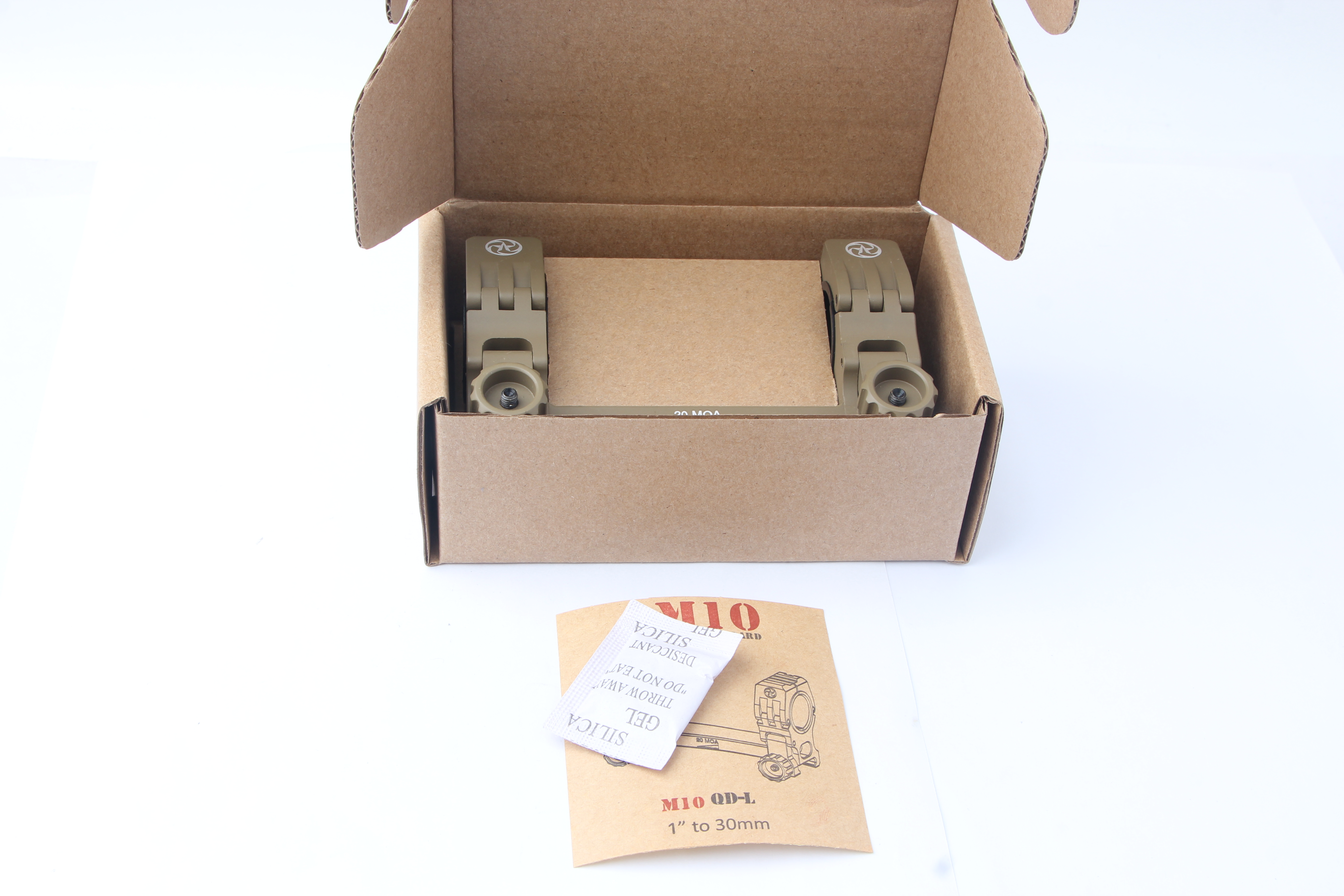 M10款25/30mm管径通用增高瞄准/夹具全金属水平仪一体支架详情1