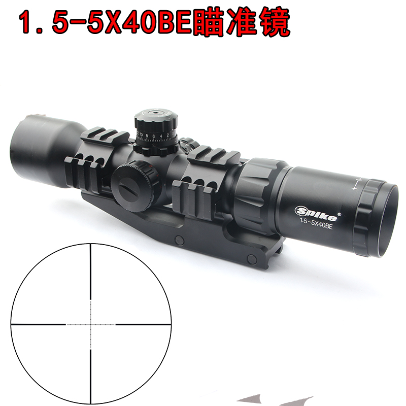 1.5-5x40be鱼骨瞄准详情5