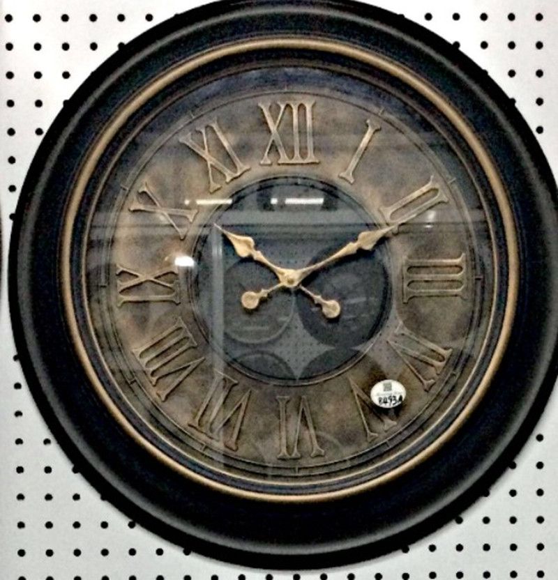 Model 8493A plastic retro wall clock in Europe and America详情图2