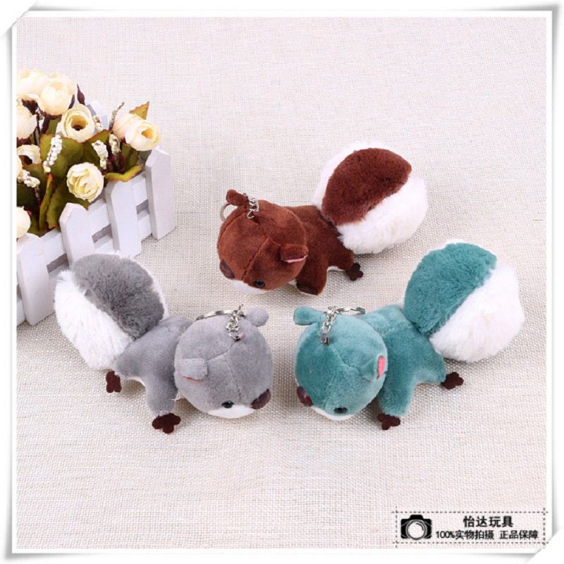 Senbao Monkey 01 Plush keychain Doll, Little cow, Cute plush toy, mobile phone pendant, wedding spray, wedding claw machine