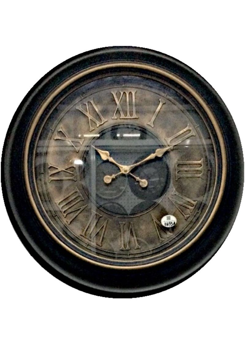 Model 8493A plastic retro wall clock in Europe and America详情图1