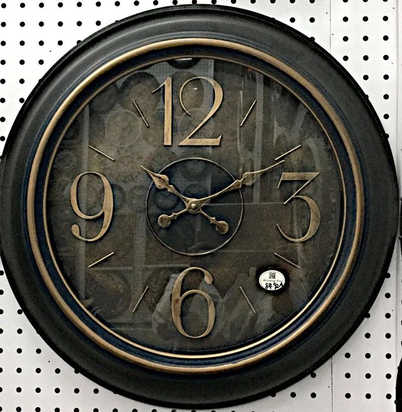 Model 8492A plastic retro wall clock in Europe and America详情图4