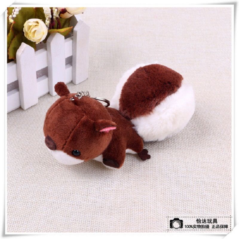 Senbao Monkey 01 Plush keychain Doll, Little cow, Cute plush toy, mobile phone pendant, wedding spray, wedding claw machine Specification image